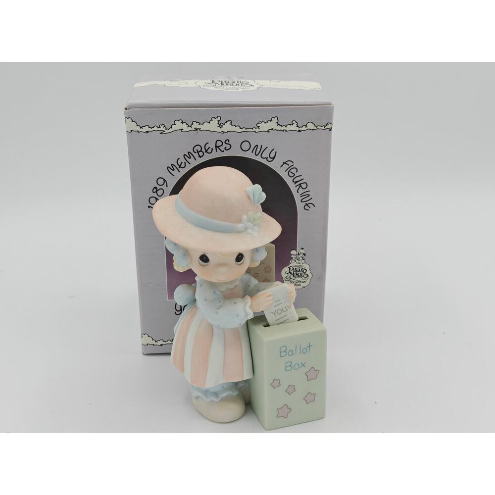 Precious Moments You Will Always Be My Choice Figurine PM-891 1989 Enesco Club